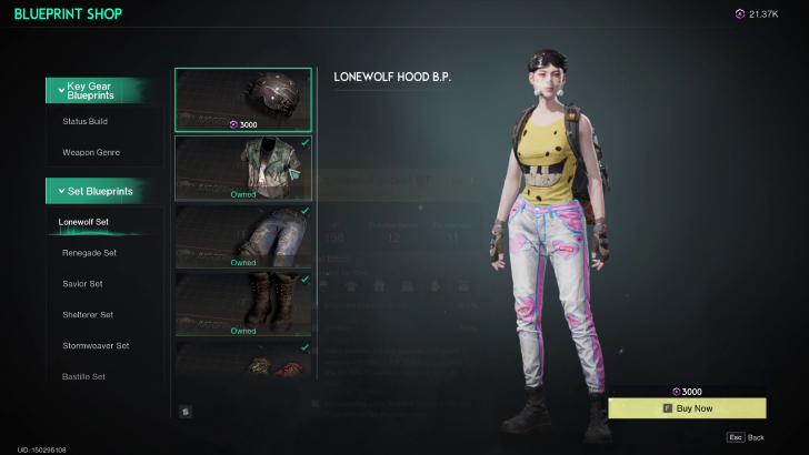 Once Human - Blueprint Shop