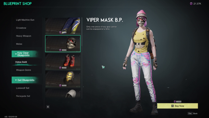 Once Human - Blueprint Shop