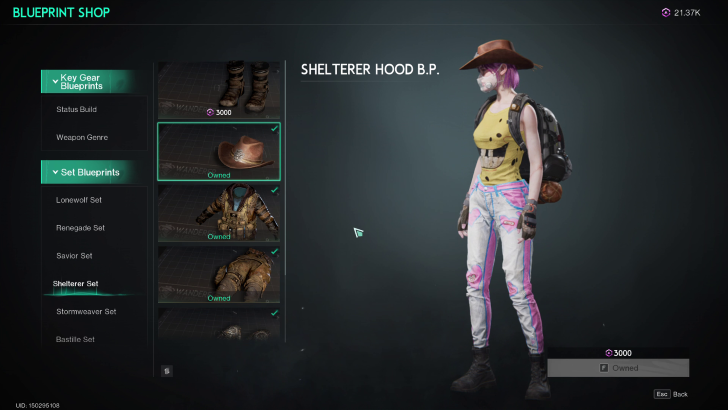 Once Human - Blueprint Shop