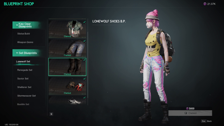 Once Human - Blueprint Shop