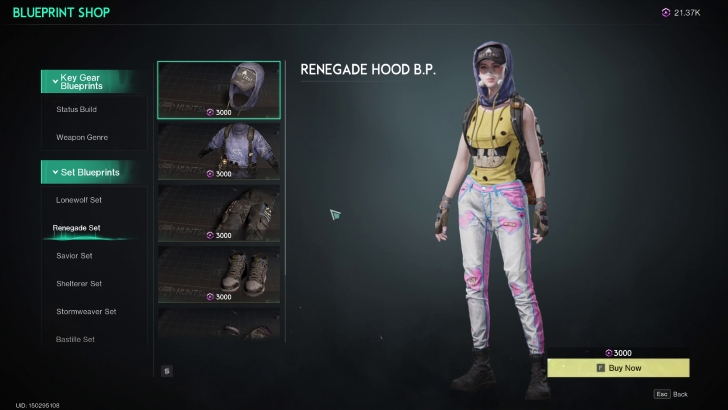 Once Human - Blueprint Shop