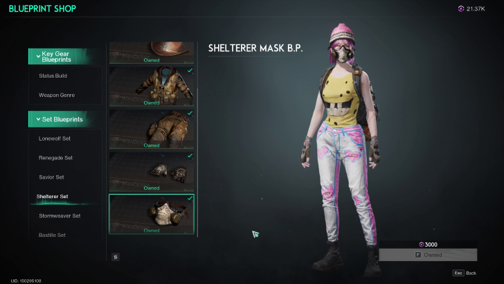 Once Human - Blueprint Shop