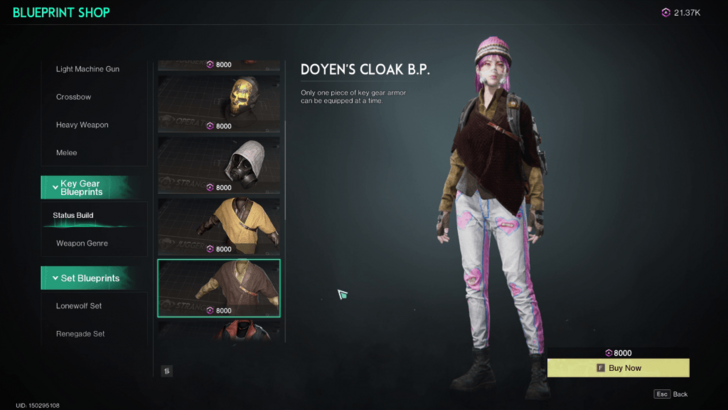 Once Human - Blueprint Shop