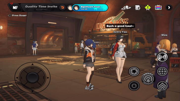 Trust Increase With Astra Yao