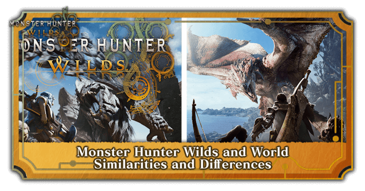 MH Wilds - Similarities and DIfferences with World