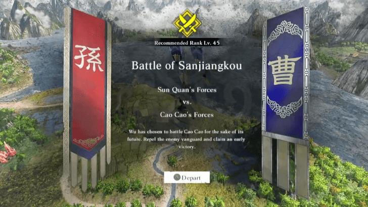 Dynasty Warriors Origins - Battle of Sanjiangkou