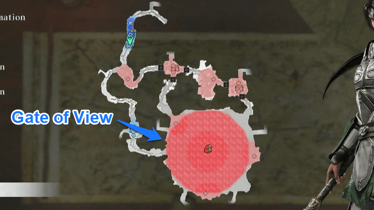 Dynasty Warriors Origins - Gate of View Location