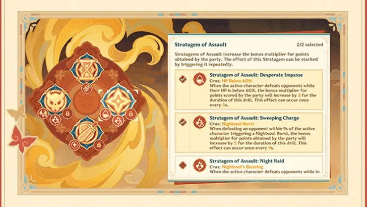 Genshin - Drill by Lamplight Secret Stratagems