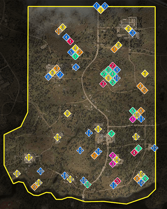 Garbage Region - All Pins