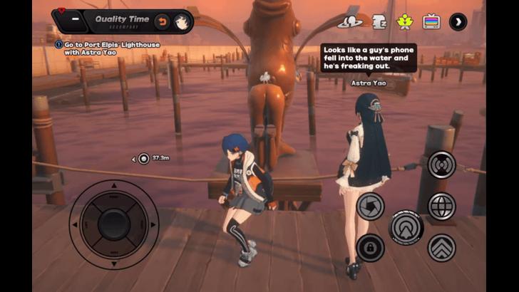 Astra Yao Fun Event Dock Statue