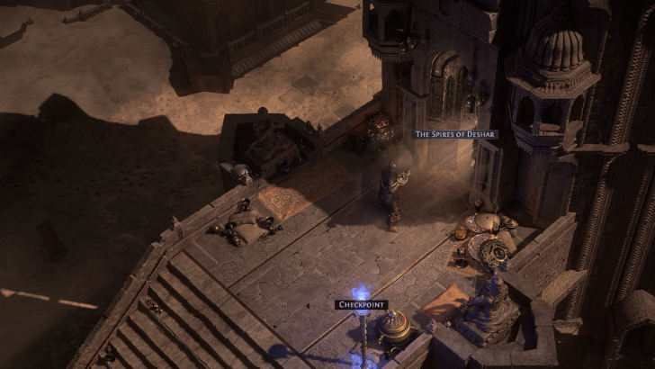 The Spires of Deshar Entrance