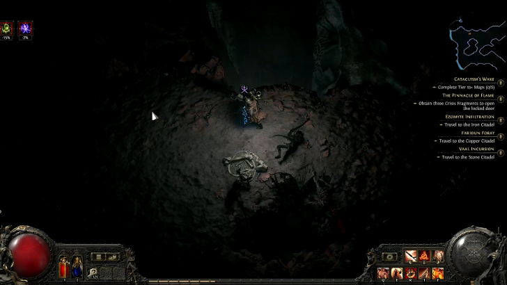 Path of Exile 2 (PoE 2) Abyss Map