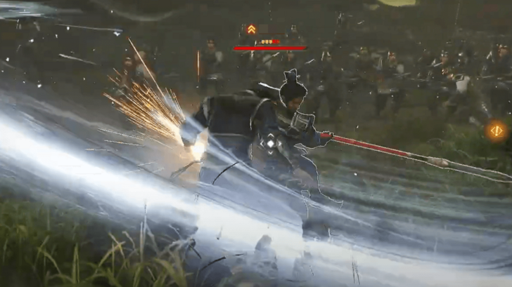 Dynasty Warriors Origins - Enemy Officer Attack