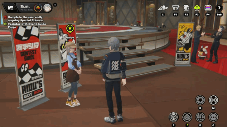 Register With the Event Guide Paige