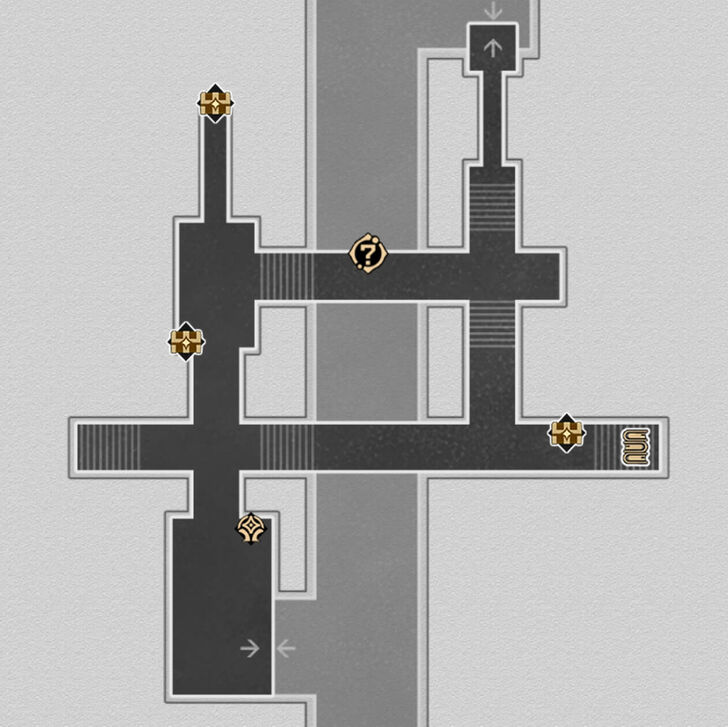HSR Bloodbathed Battlefront Castrum Kremnos B1 South Map