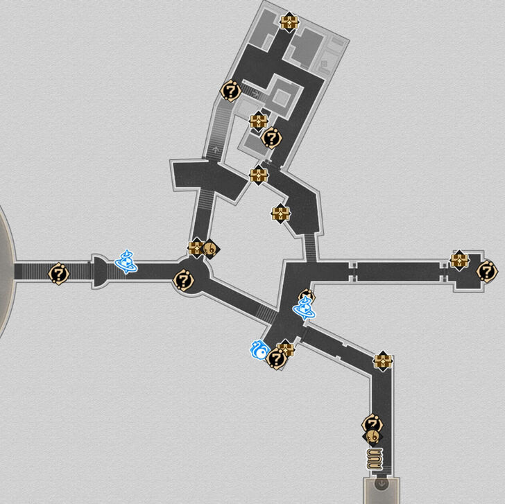 HSR Bloodbathed Battlefront Castrum Kremnos F1 North Map