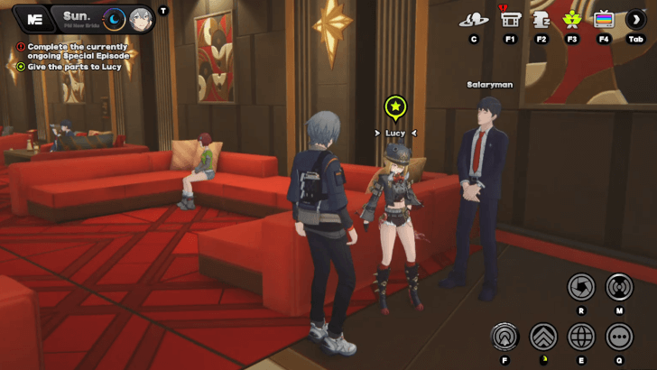 Quest 1 - The Young Lady