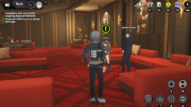 Quest 1 - The Young Lady