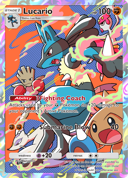 Pokemon TCG Pocket - A2 170 Lucario