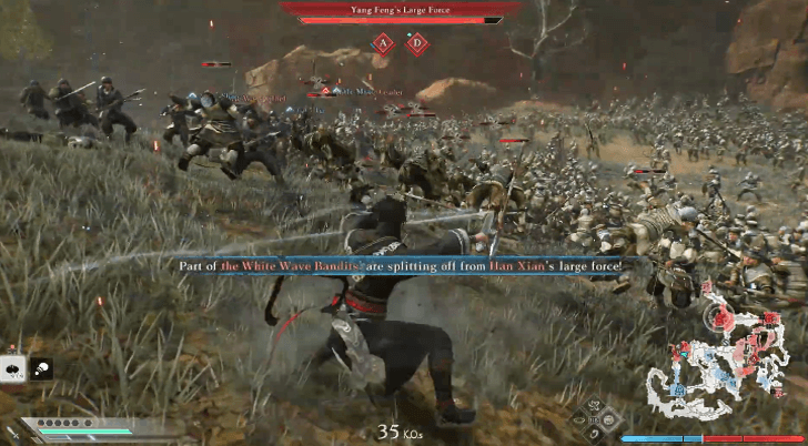 Dynasty Warriors Origins - Defeat the Western Large Force