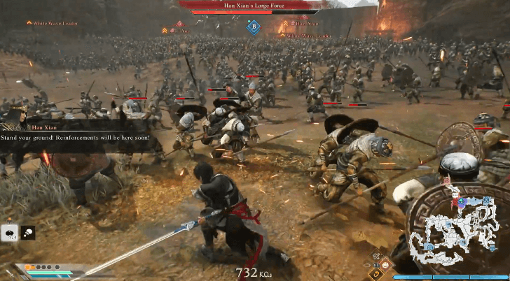 Dynasty Warriors Origins - Defeat Han Xian