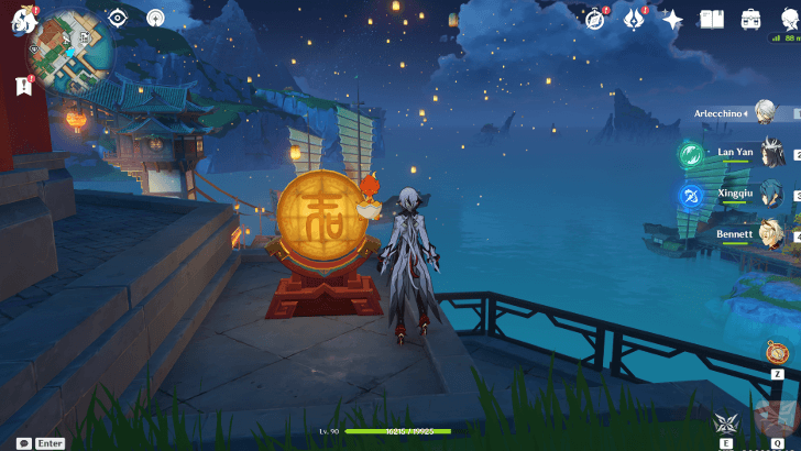 Genshin - Fortune Coins in the Overworld