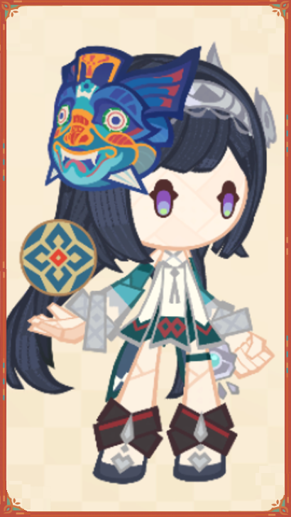 Genshin - Lan Yan - Jade-Plumed Silverwing