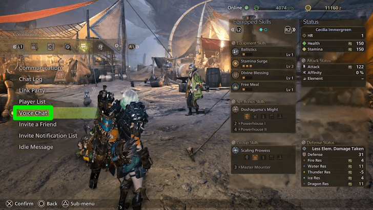 MH Wilds - Voice Chat