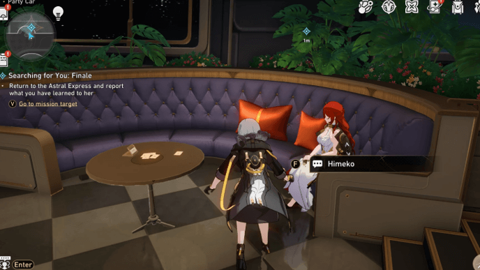 Honkai Star Rail - Searching For You Mission Guide - Talk to Himeko