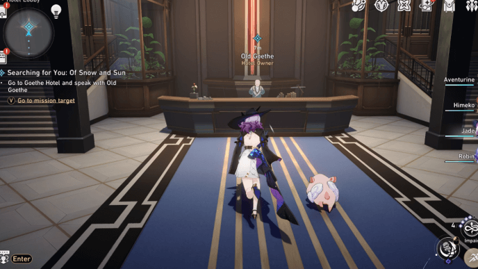 Honkai Star Rail - Searching For You Mission Guide - Speak with Old Man Goethe