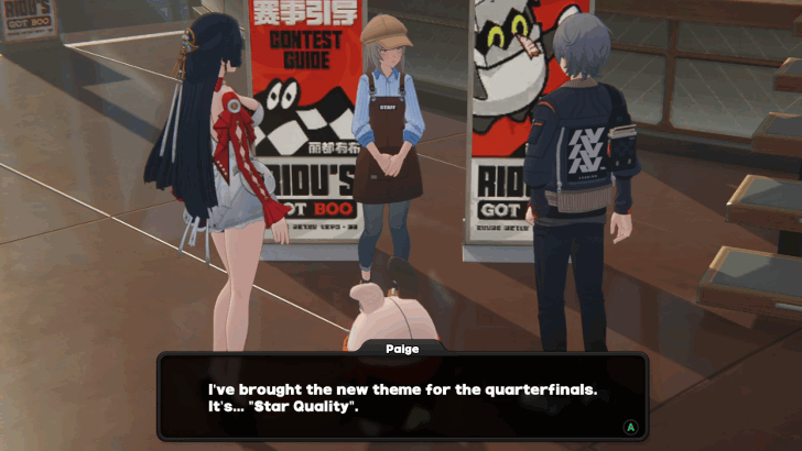 Talk to Paige About the Quarterfinals Theme