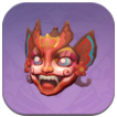 Gesnhin - Eight Adept Mask - Lone Butterfly of the Crimson Flame