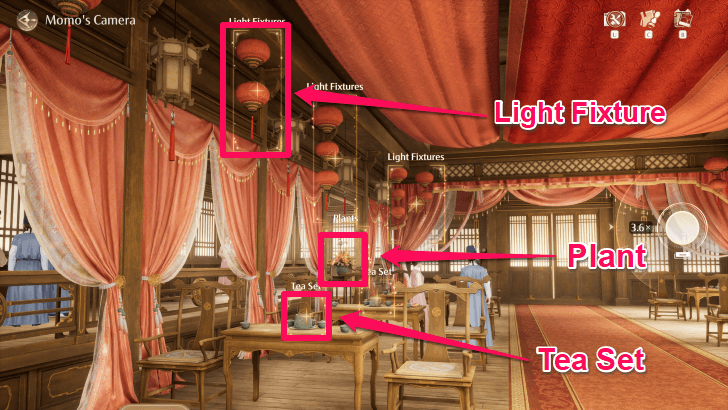 White Jade Plants Tea Set and Lights