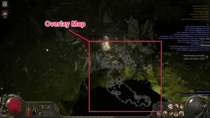 Path of Exile 2 (PoE 2) Overlay Map