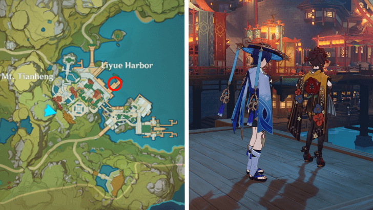 Genshin - Chiori Location