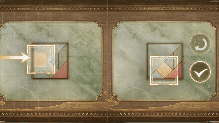 Whim Tangram Puzzle Mechanics