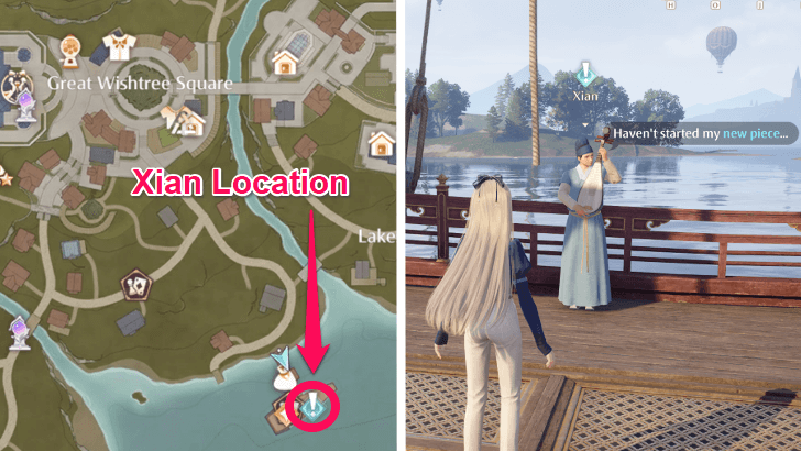 Where the Strings Echo Quest Location