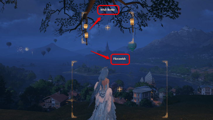 Take a Photo of Florawish with the Wish Bottle