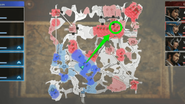 Dynasty Warriors Origins - Li Duan and Yue Jin Location