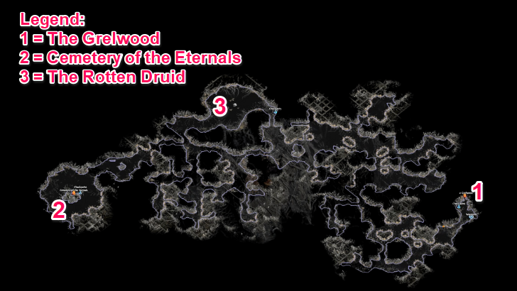 The Grim Tangle Map Layout