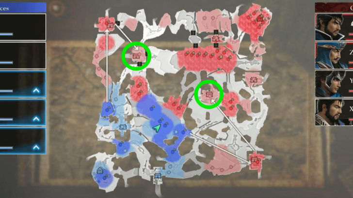 Dynasty Warriors Origins - Capture Middle Bases