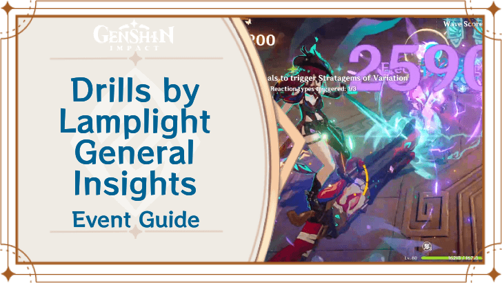 Genshin Impact - Drills by Lamplight General Insights Stage 2