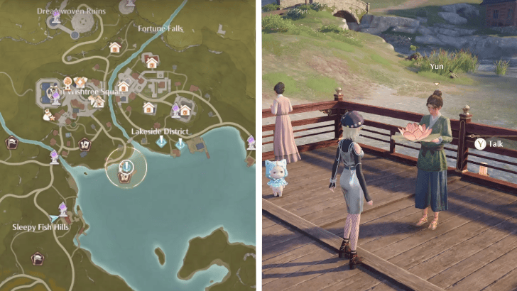 Infinity Nikki Wish of Lanterns Quest Location