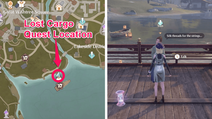 Lost Cargo Quest Location
