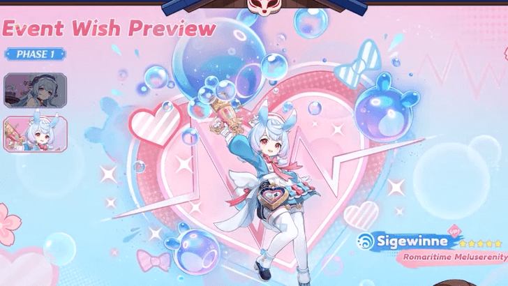 Genshin Impact - 5.4 Phase 1 Banner - Sigewinne