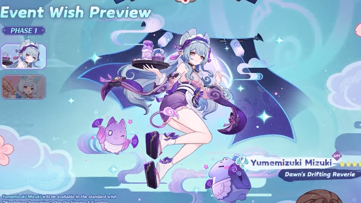 Genshin Impact - 5.4 Phase 1 Banner - Mizuki