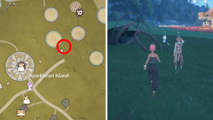 Infinity Nikki Repair the Hot Air Balloon Quest Location