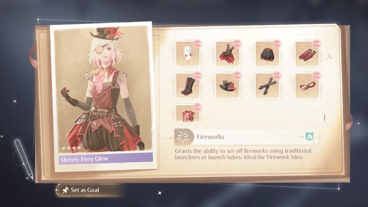 Infinity Nikki - Training Sketch