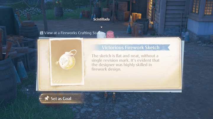 Infinity Nikki - Training Firework Sketch