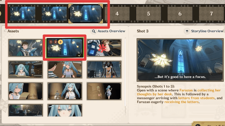 Genshin Impact - You Can Select Three of the Same Shots